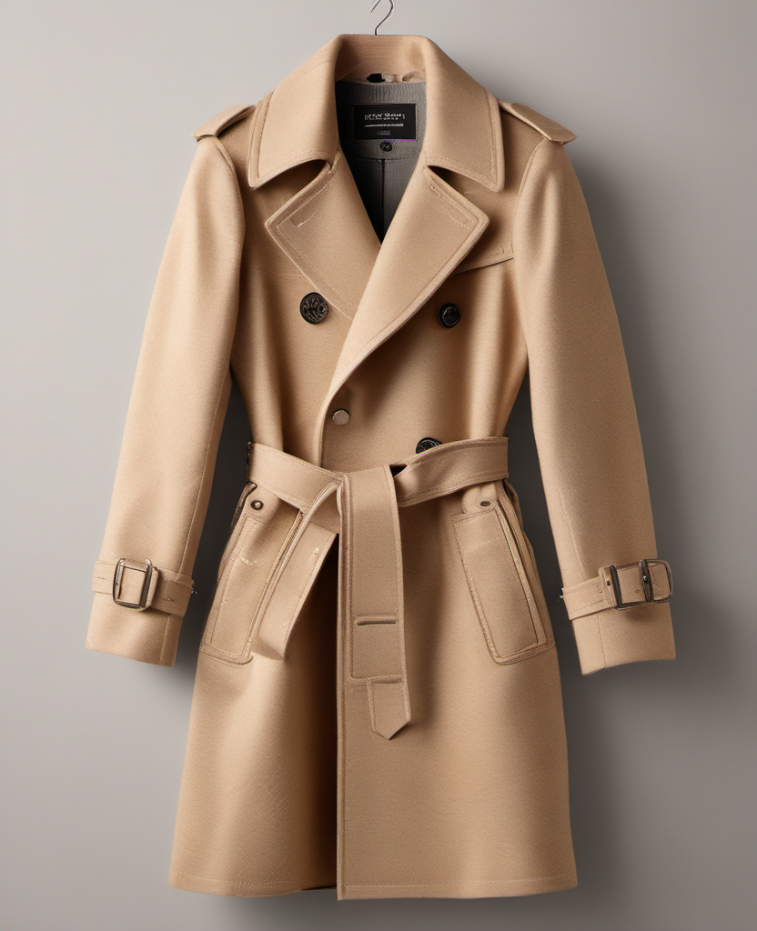 Anastasia Trench Coat — Camel