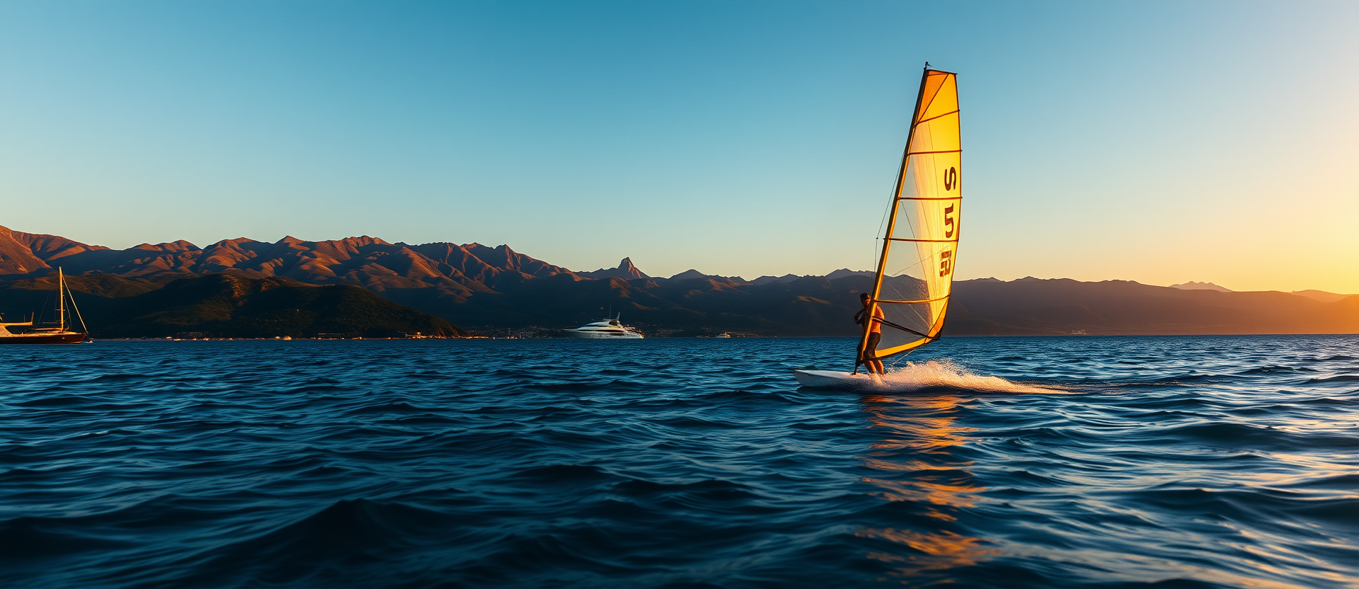 A Patras slalom racer met a Brittany SUP guide.