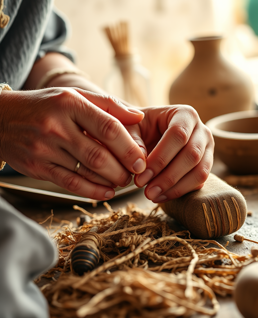 Hand-finishing at the workbench