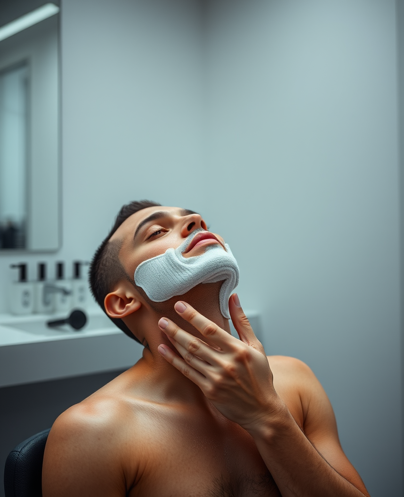 Hot-Towel Straight-Razor Shave