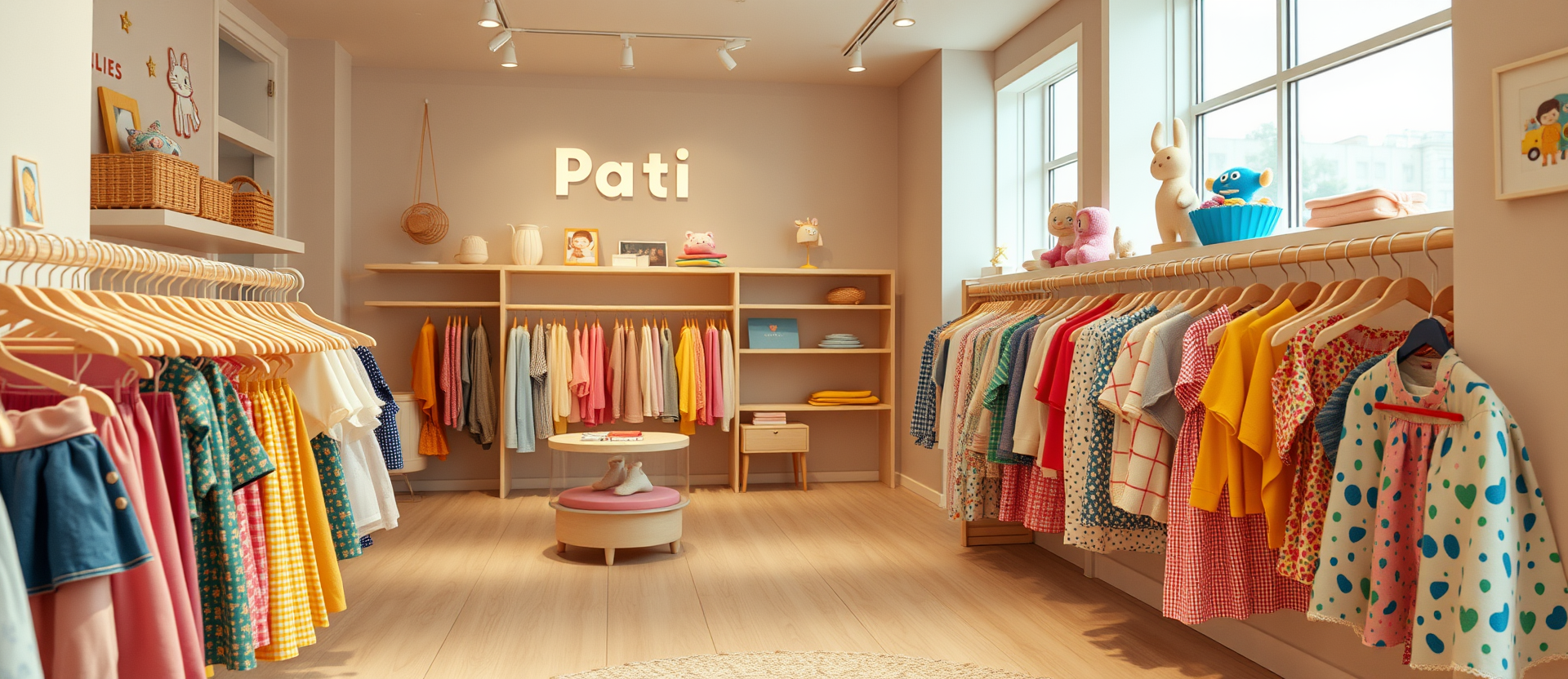 A shop built around our daughter Iris.