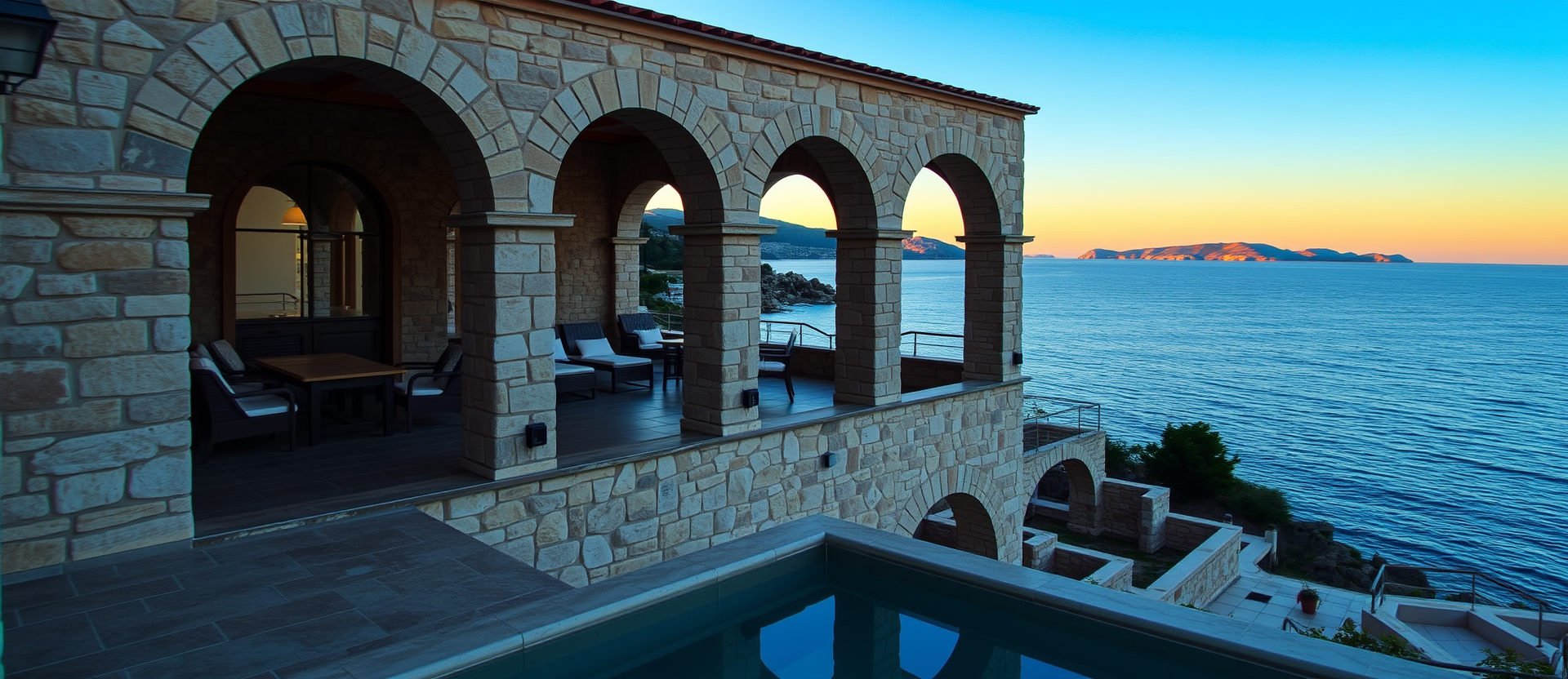 The spa is one room with one therapist.