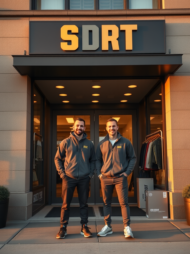 A specialist shop, run by athletes.