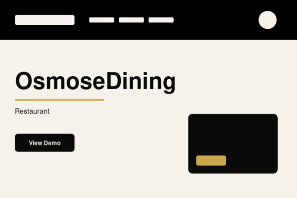 OsmoseDining